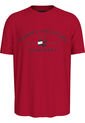 Camiseta Roja Con Logo Bordado Tommy Hilfiger de Tommy Hilfiger