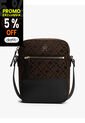 Bolso Negro Crossover Jacquard Tommy Hilfiger de Tommy Hilfiger