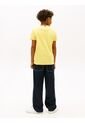 Camiseta Amarilla De Punto Con Logo Bordado Tommy Hilfiger de Tommy Hilfiger