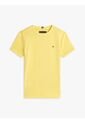 Camiseta Amarilla De Punto Con Logo Bordado Tommy Hilfiger de Tommy Hilfiger