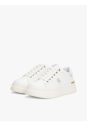 Tenis Blanco Con Logo Tommy Hilfiger