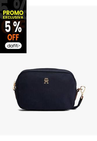 Bolso Azul Cruzado De Tejido Técnico Tommy Hilfiger Tommy Hilfiger