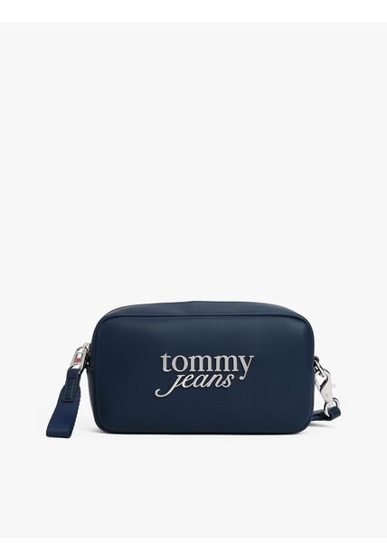 Bolso Azul Camera Bag Bold Script Tommy Hilfiger