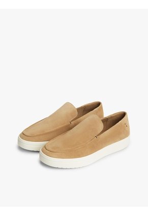 Mocasines Beige De Ante Ligeros Tommy Hilfiger