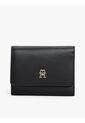 Billetera Negra Trifold Con Monograma TH Tommy Hilfiger de Tommy Hilfiger