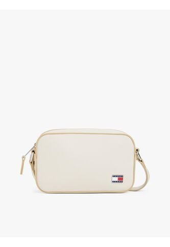 Bolso Blanco Cruzado Con Insignia Del Logo Tommy Hilfiger Tommy Hilfiger