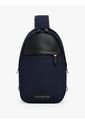 Bolso Azul Cruzado Con Parche Del Logo Tommy Hilfiger de Tommy Hilfiger