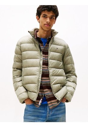 Chaqueta Verde Repelente Al Agua Tommy Jeans