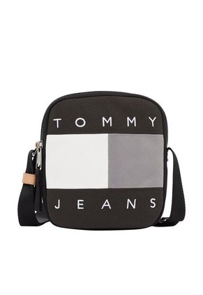 Bolso Negro Mini Reporter Tommy Hilfiger