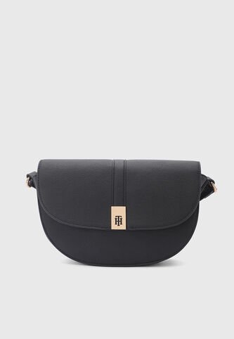 Bolso Manos Libres Calvin Klein Alessa II Negro Tommy Hilfiger