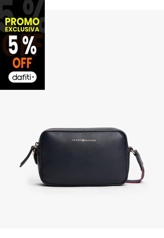 Bolso Azul Con Correa Cruzada Tejida Tommy Hilfiger Tommy Hilfiger