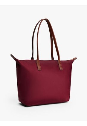Bolso Rojo Tote Con Monograma TH Tommy Hilfiger