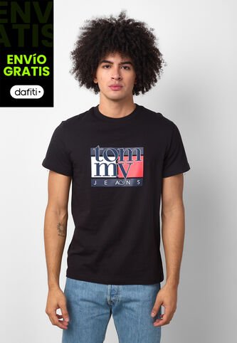 Camiseta TOMMY HILFIGER Negro Tommy Hilfiger