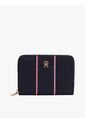 Billetera Azul Oscuro TH Icon Med Tommy Hilfiger de Tommy Hilfiger
