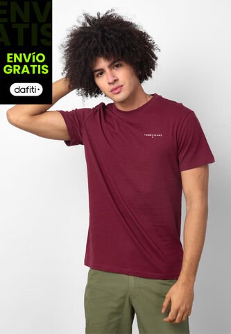 Camiseta TOMMY HILFIGER Vinotinto Tommy Hilfiger