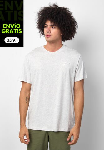 Camiseta TOMMY HILFIGER Gris Tommy Hilfiger