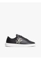 Tenis Negro Ligeras De Cuero Con Logo Tommy Hilfiger de Tommy Hilfiger