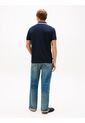 Polo Azul De Corte Regular Con Escudo Tommy Hilfiger de Tommy Hilfiger