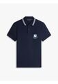Polo Azul De Corte Regular Con Escudo Tommy Hilfiger de Tommy Hilfiger