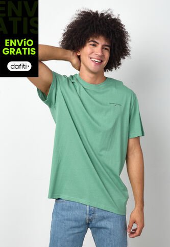 Camiseta TOMMY HILFIGER Verde Tommy Hilfiger