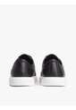 Tenis Negro Ligeras De Cuero Con Logo Tommy Hilfiger de Tommy Hilfiger