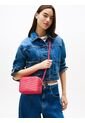 Bolso Rosa Cruzado Con Logo En Bajo Relieve Tommy Hilfiger de Tommy Hilfiger