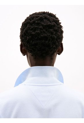 Vestido Celeste Tipo Polo Con Cuello En V Abierto Tommy Hilfiger