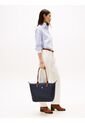 Bolso Azul Tote Con Monograma TH Tommy Hilfiger de Tommy Hilfiger