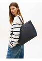 Bolso Azul Tote Con Logo Tommy Hilfiger de Tommy Hilfiger