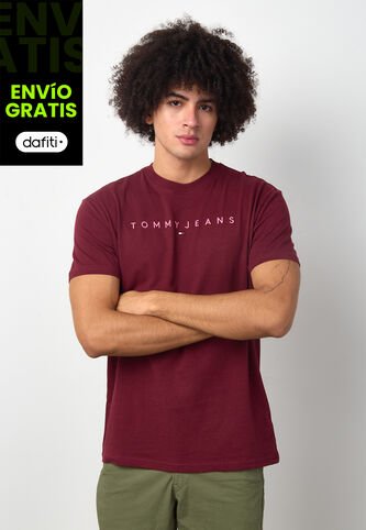 Camiseta TOMMY HILFIGER Vinotinto Tommy Hilfiger