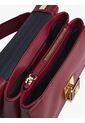 Bolso Rojo Cruzado De Cuero Granulado Tommy Hilfiger de Tommy Hilfiger