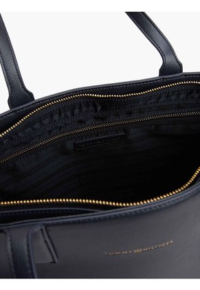 Bolso Azul Tote Con Logo Tommy Hilfiger