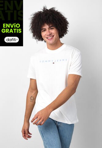 Camiseta TOMMY HILFIGER Marfil Tommy Hilfiger