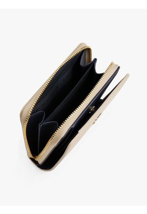 Billetera Beige De Solapa Con Monograma TH Tommy Hilfiger