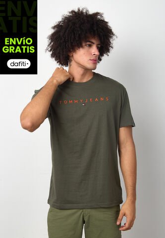 Camiseta TOMMY HILFIGER Verde Militar Tommy Hilfiger