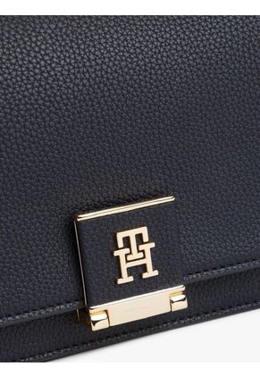 Bolso Azul Mensajero Con Cinta Distintiva Tommy Hilfiger