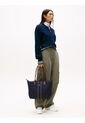 Bolso Azul Tote Corporate Con Monograma TH Tommy Hilfiger de Tommy Hilfiger