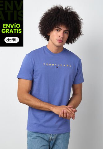 Camiseta TOMMY HILFIGER Azul Lavanda Tommy Hilfiger