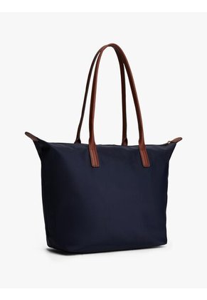 Bolso Azul Tote Corporate Con Monograma TH Tommy Hilfiger
