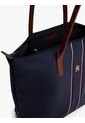 Bolso Azul Tote Corporate Con Monograma TH Tommy Hilfiger de Tommy Hilfiger