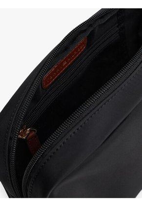 Bolso Negro Cruzado De Tejido Técnico Tommy Hilfiger