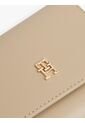Billetera Beige Trifold Con Monograma TH Tommy Hilfiger de Tommy Hilfiger