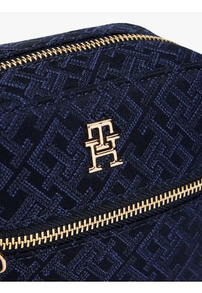 Bolso Azul Crossover Jacquard Tommy Hilfiger
