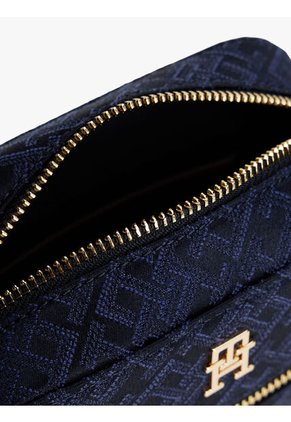 Bolso Azul Crossover Jacquard Tommy Hilfiger