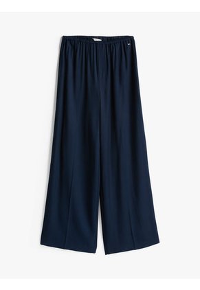 Pantalón Azul Holgado Sin Cierre Tommy Hilfiger