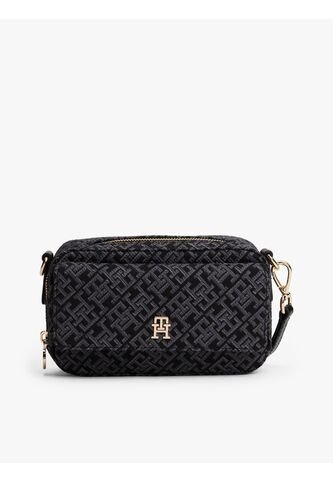 Bolso Negro Tipo Cámara TH ICON Con Jacquard Tommy Hilfiger Tommy Hilfiger