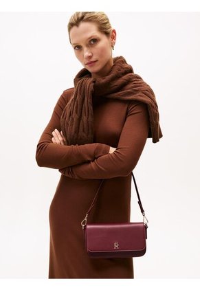 Bolso Rojo Cruzado Convertible Tommy Hilfiger