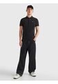 Polo Negro De Corte Slim Tommy Jeans de Tommy Hilfiger