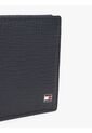 Billetera Azul De Cuero Con Inscripción Tommy Hilfiger de Tommy Hilfiger