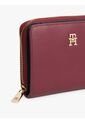 Billetera Roja De Solapa Con Monograma TH Tommy Hilfiger de Tommy Hilfiger